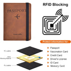 Velora RFID Passport Wallet