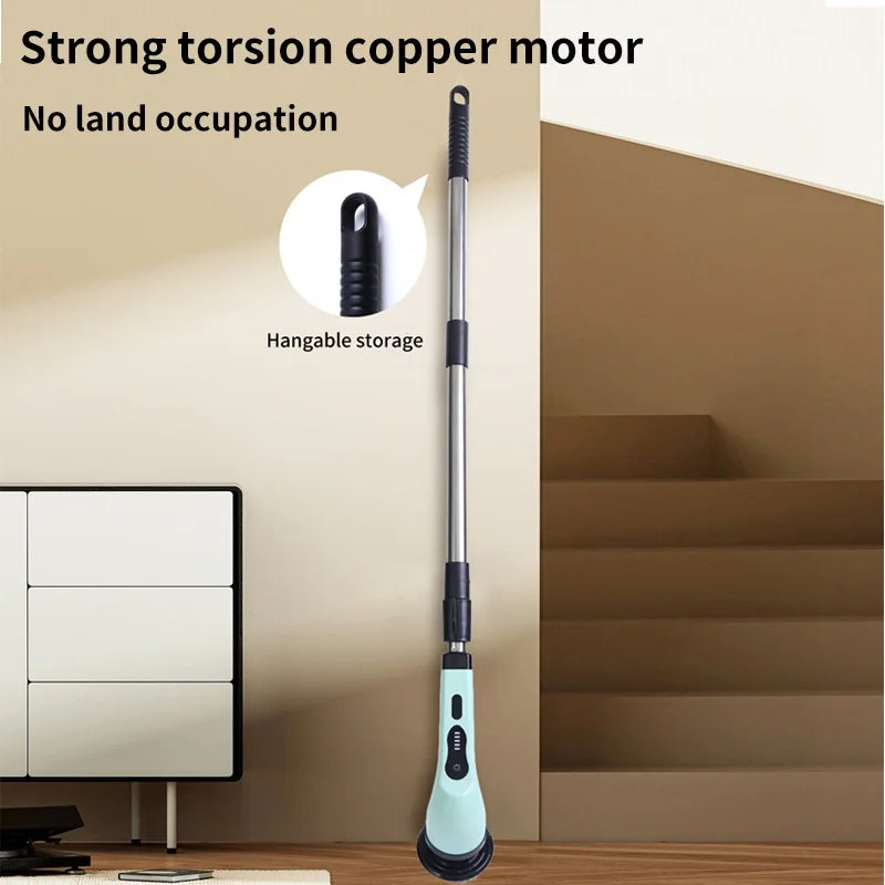 9-in-1 Electric Spin Scrubber | Powerful Cordless Cleaning Brush