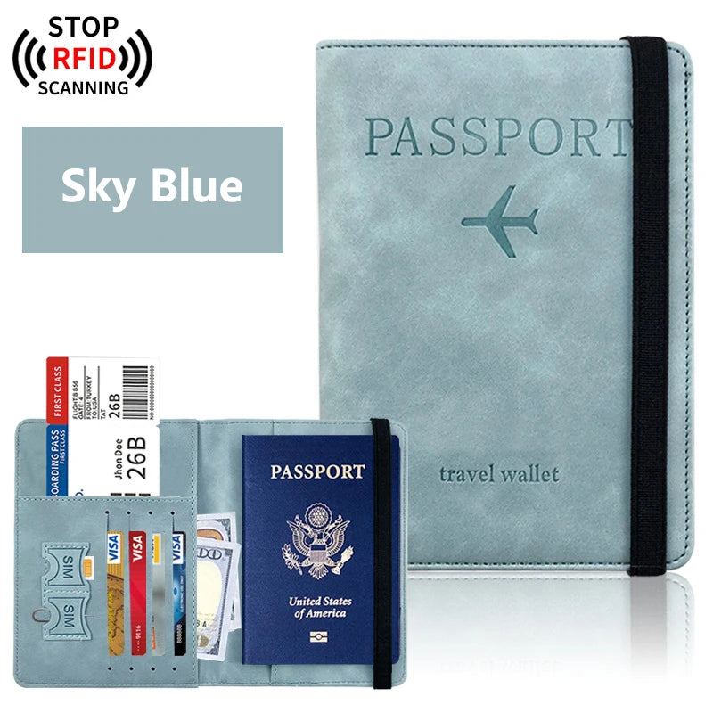 Velora RFID Passport Wallet