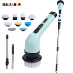 9-in-1 Electric Spin Scrubber