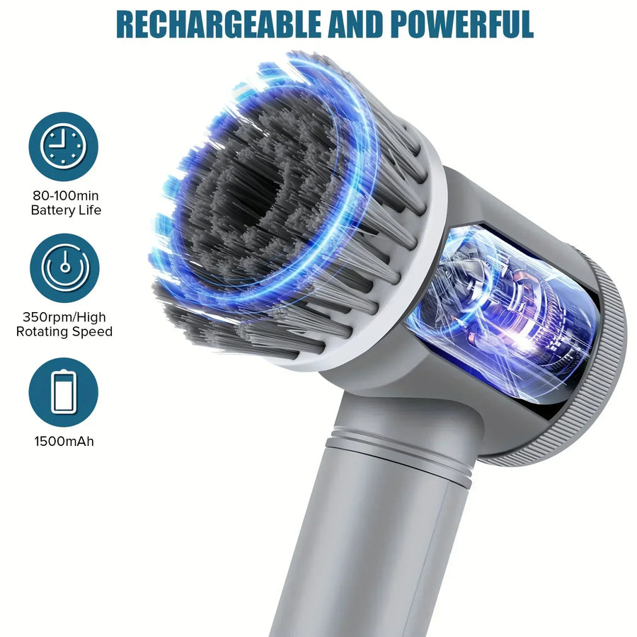 Handheld Electric Spin Scrubber