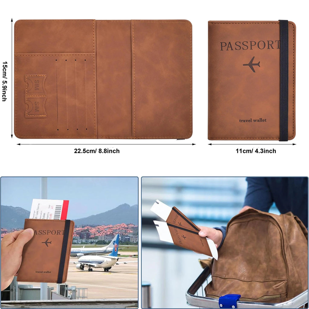 Velora RFID Passport Wallet