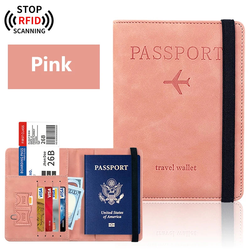 Velora RFID Passport Wallet